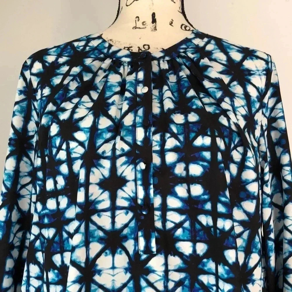 Tommy Hilfiger Tie Dye Printed Blouse